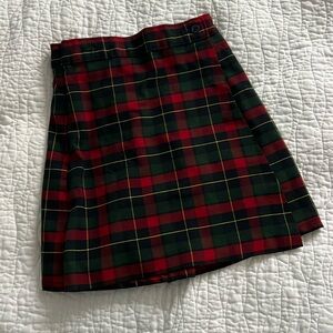 Becky Thatcher Uniform Plaid Skort